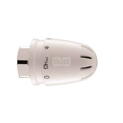 Głowica termostatyczna prosta HERZ Design Mini, zakres reg. 8-30'C, przyłącze M 28 x 1,5, kolor biały