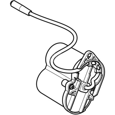Kieszeń na baterie Geberit do systemu spłukiwania WC