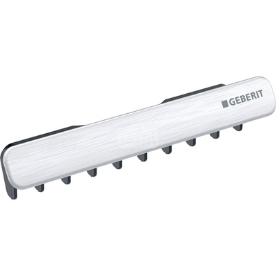 Geberit ONE Pokrywa odpływu, z wkładem grzebieniowym, mocowanie magnetyczne, chrom szczotkowany