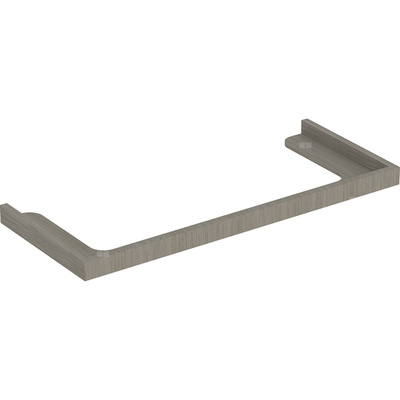 Nasadzany blat Geberit Citterio pod umywalkę: Dąb beżowy, Szerokość umywalki=75cm