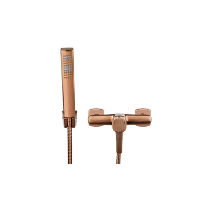 Bateria natryskowa Glamour miedź