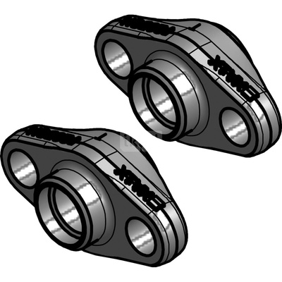 Zestaw kołnierzy 1/2 in NPT