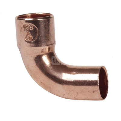 Łuk jednokielichowy 90' IBP MG5001 A do gazu, 15 mm (ML)