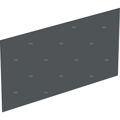 Front szuflady do szafki bocznej GEBERIT ONE, kol. czarny matowy szer.450 mm