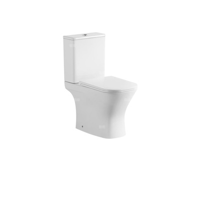 Kompakt WC Livion z systemem cichego spłukiwania QFS i deską wolnoopadającą