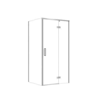 SET C108 KABINA LARGA ZAWIAS PRAWA CHROM 100X90X195 SZK TRANS WIR