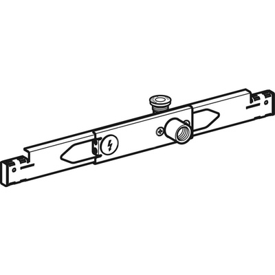 Trawers Geberit dopływu do elementu montażowego pisuaru, do natynkowych zaworów spłukujących