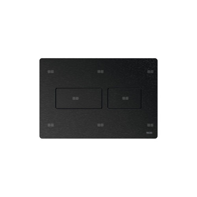 TECEsolid - Przycisk spłukujący do WC z metalu, grafit szczotkowany