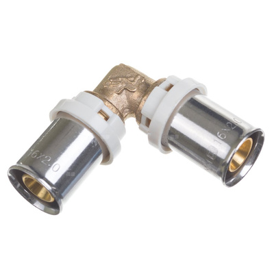 Kolano mosiężne zaprasowywane QIK 63x6,0-63x6,0 45' XPRT