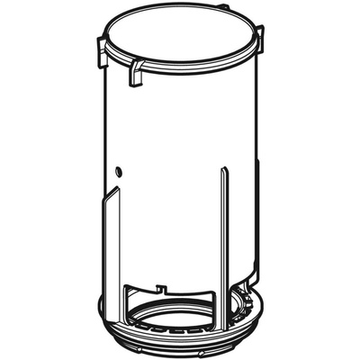 Gniazdo zaworu spustowego do modułu sanitarnego Geberit Monolith