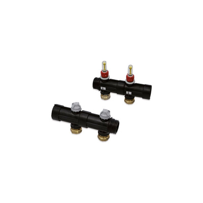 Rozdzielacz modułowy 1 ½” do instalacji grzewczych przemysłowych Φ 25 mm 3