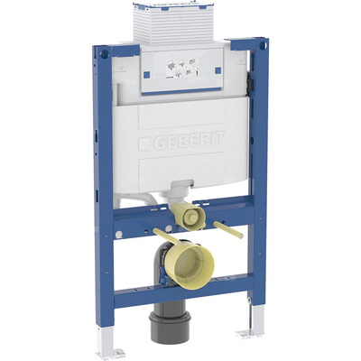 Stelaż podtynkowy Geberit Duofix do wiszących misek WC, 82 cm, ze spłuczką podtynkową Omega 12 cm