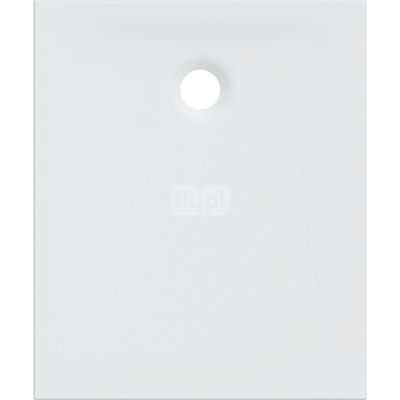 Brodzik prostokątny Geberit Nemea: 90x75x3.5cm, Biały / Matowy