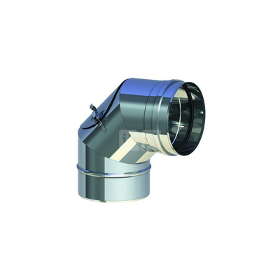 SP Kolano spalinowe z rewizją 90' DN 200