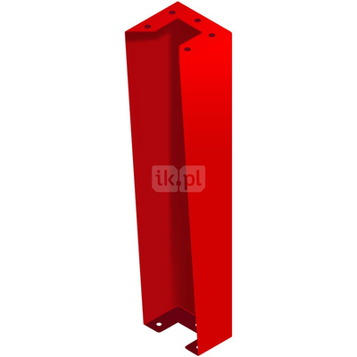 Podpora z blachy 1 mm: 550 x 165 mm, do szafy gł. 180 (FIT 180 GW) RAL 3000