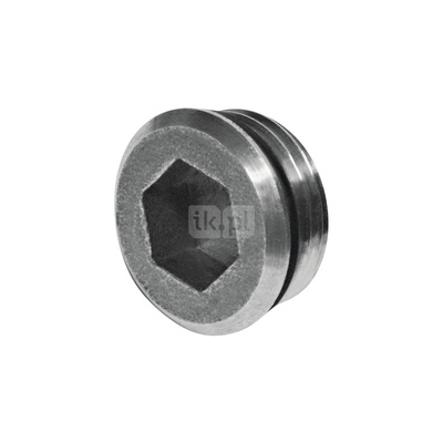 Zaślepka niklowana GZ - G1/2"