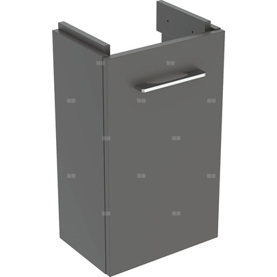 Dolna szafka pod umywalkę kompaktową Geberit Selnova Square, z jednymi drzwiami: Szerokość umywalki=36cm, Lava