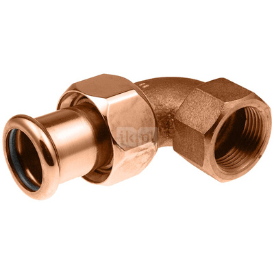 Śrubunek 90' GW Copper - 18 Rp1/2"