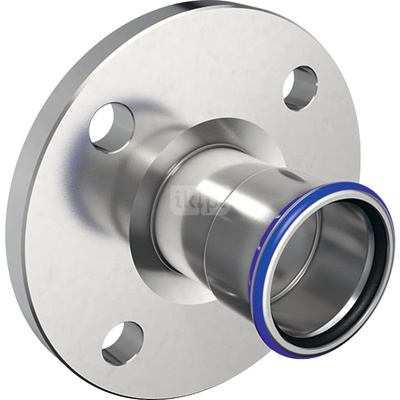 Kołnierz zaciskowy GEBERIT Mapress Edelstahl przejściowy stal nierdzewna DN 25 (28 mm) PN 10/16