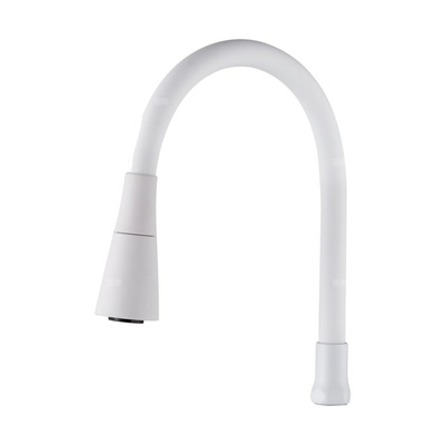 Dwufunkcyjna elastyczna wylewka do baterii PLUS, biały