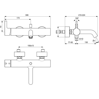 JOY BATERIA WANNOWA-NATRYSKOWA SILV STOR