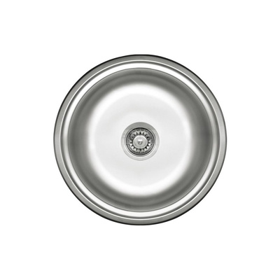 Zlew. twist satyna 1k b/o fi 420x170, 3,5" + osprzęt