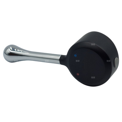 Uchwyt do baterii Pingo, czarny/ chrom