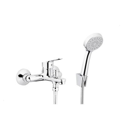 Bateria SPARC wannowa, ścienna z zestawem natryskowym punktowym, chrom