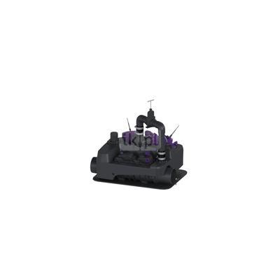 Przepompownia hybrydowa wolnostojąca Ecolift L Bypass Duo SWA SPF 1300-S3
