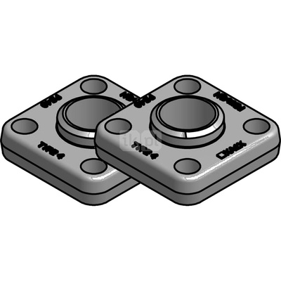 Zestaw kołnierzy do spawania 32 mm stal