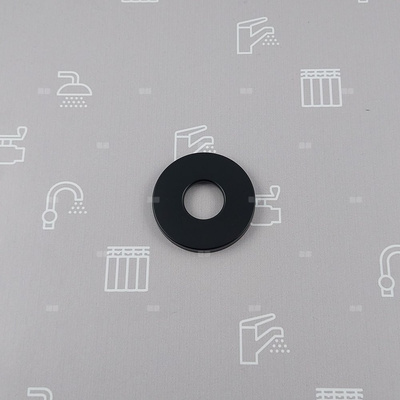 Rozeta uchwytu rączki natrysku do zestawu podtynkowego MOZA BLACK