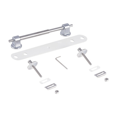 Zestaw zawiasów Geberit z drążkiem, do pierścienia deski sedesowej, mocowanie od góry (2 szt.)