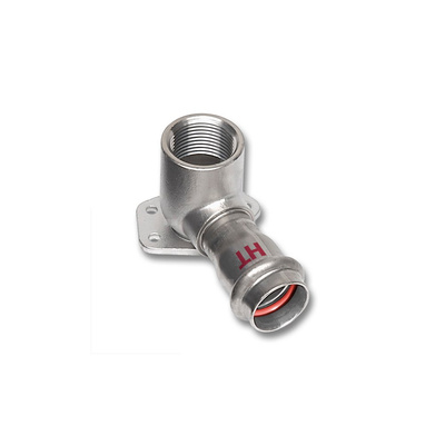Kolano 90' SANHA NiroSan Industry, stal nierdzewna, 28 mm x 3/4'' (zw x GW)