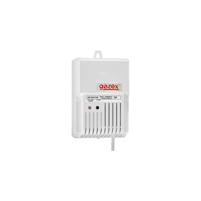 Detektor gazu CO, alarm 50 ppm, wyj.do syreny zewn., sensor el-ch, zasilanie 230V (do użytku domowego)