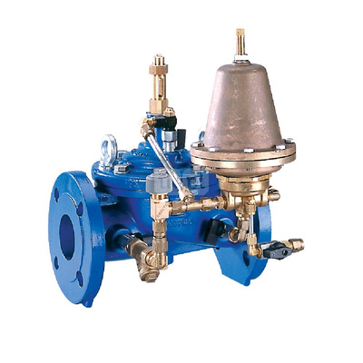 Zawór regulacyjny (utrzymuje stały poziom wody w zbiorniku i zapobiega przelaniu), typ C201, DN 250