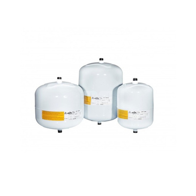 Naczynie wzbiorcze wiszące HEWALEX DS, pojemność 18 l 3-, 10 bar / 110'C fi3/4'', kolor biały, do instalacji solar.