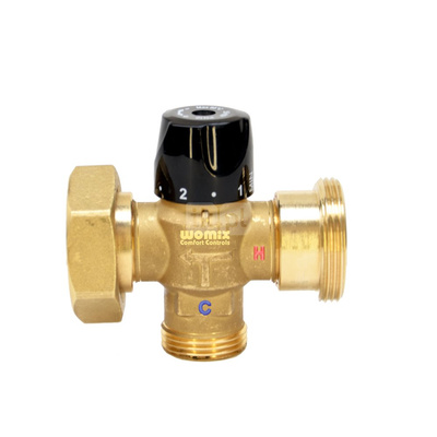 Zawór termostatyczny Concept By WOMIX GZM THERM-R Gwint wewnętrzny 1 1/2'' min. 20'C max. 45'C