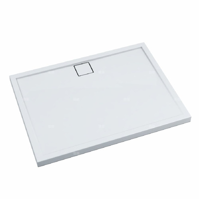 Brodzik kompozytowy Stabilsound Plus® Omega 80x100x5 cm, prostokątny