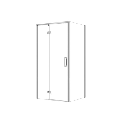 SET C114 KABINA LARGA ZAWIAS LEWA CHROM 100X80X195 SZK TRANS WIR