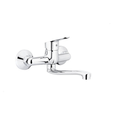 SPARC CHROM bateria umywalkowa ścienna