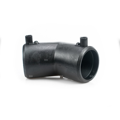 Kolano elektrooporowe PE 50 /45' czarne WEBA