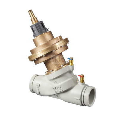 Cocon QGC DN65, PN25, 5-20 m3/h, automatyczny zawór regulacyjny, z kanałami do złączy sprzęgających 73 mm