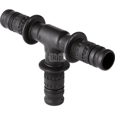 Trójnik GEBERIT Mepla równoprzelotowy PVDF 63 mm (końcówka wciskowa)