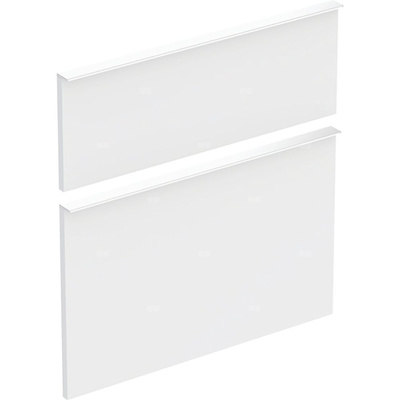 Zestaw frontów szuflad do dolnej szafki pod umywalkę GEBERIT iCon, kol. biały szer.600 mm