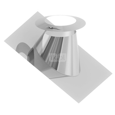 Przejście dachowe 26-35st. aluminiowe z kołnierzem fi200mm