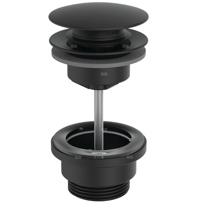 KOREK UMYWALK. G1 1/4 MATT BLACK