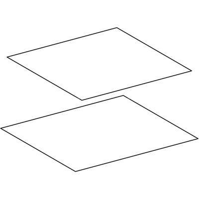 Zestaw mat antypoślizgowych Geberit do szafki bocznej (2 szt.)