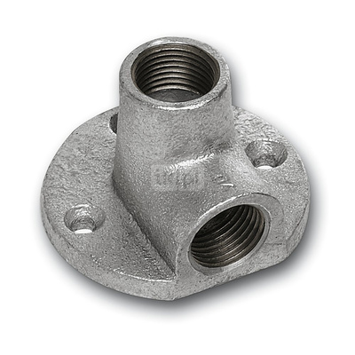 Kolano 90' SANHA 471#, żeliwo (ocynk galwaniczny/elektrolityczny) (ocynk), 1/2'' (GW)