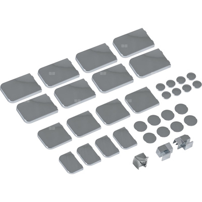 NEXT HKDF zestaw montażowy (łącznik profilu progowego + zaślepki zawiasów i wsporników)