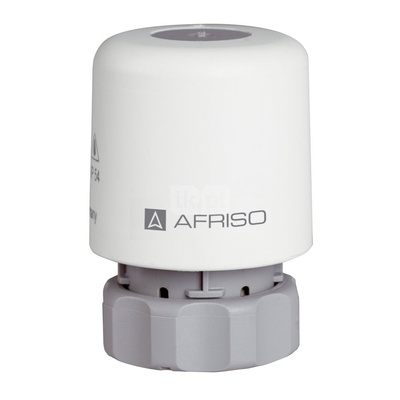 Siłownik termoelektryczny TSA-03, nakrętka M30 x 1,5 mm, 230 V AC z wył. pomocniczym, NC